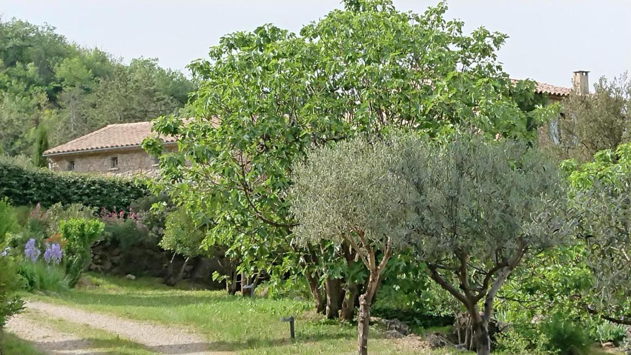 Gite En Cevennes Du Sud, Bergerie Restauree Au Rez De Jardin D'Une Bastide Avec Piscine, Vue Exceptionnelle, Authenticite Et Confort Saint-Laurent-le-Minier Екстер'єр фото
