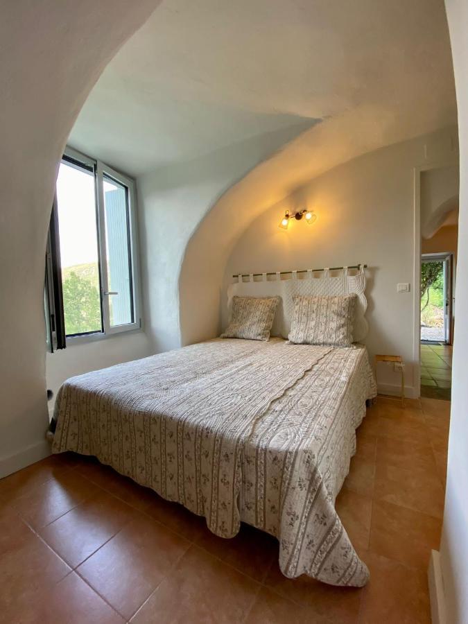 Gite En Cevennes Du Sud, Bergerie Restauree Au Rez De Jardin D'Une Bastide Avec Piscine, Vue Exceptionnelle, Authenticite Et Confort Saint-Laurent-le-Minier Екстер'єр фото