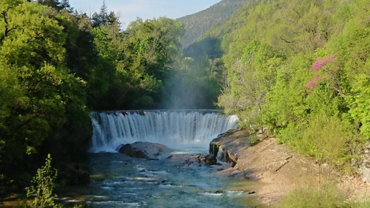 Gite En Cevennes Du Sud, Bergerie Restauree Au Rez De Jardin D'Une Bastide Avec Piscine, Vue Exceptionnelle, Authenticite Et Confort Saint-Laurent-le-Minier Екстер'єр фото